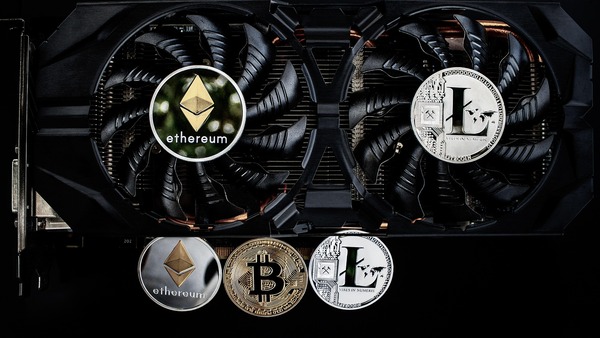 Comparison of leading cryptocurrencies by market capitalization