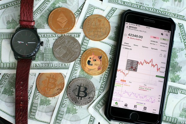 Cryptocurrency exchange order created without account registration